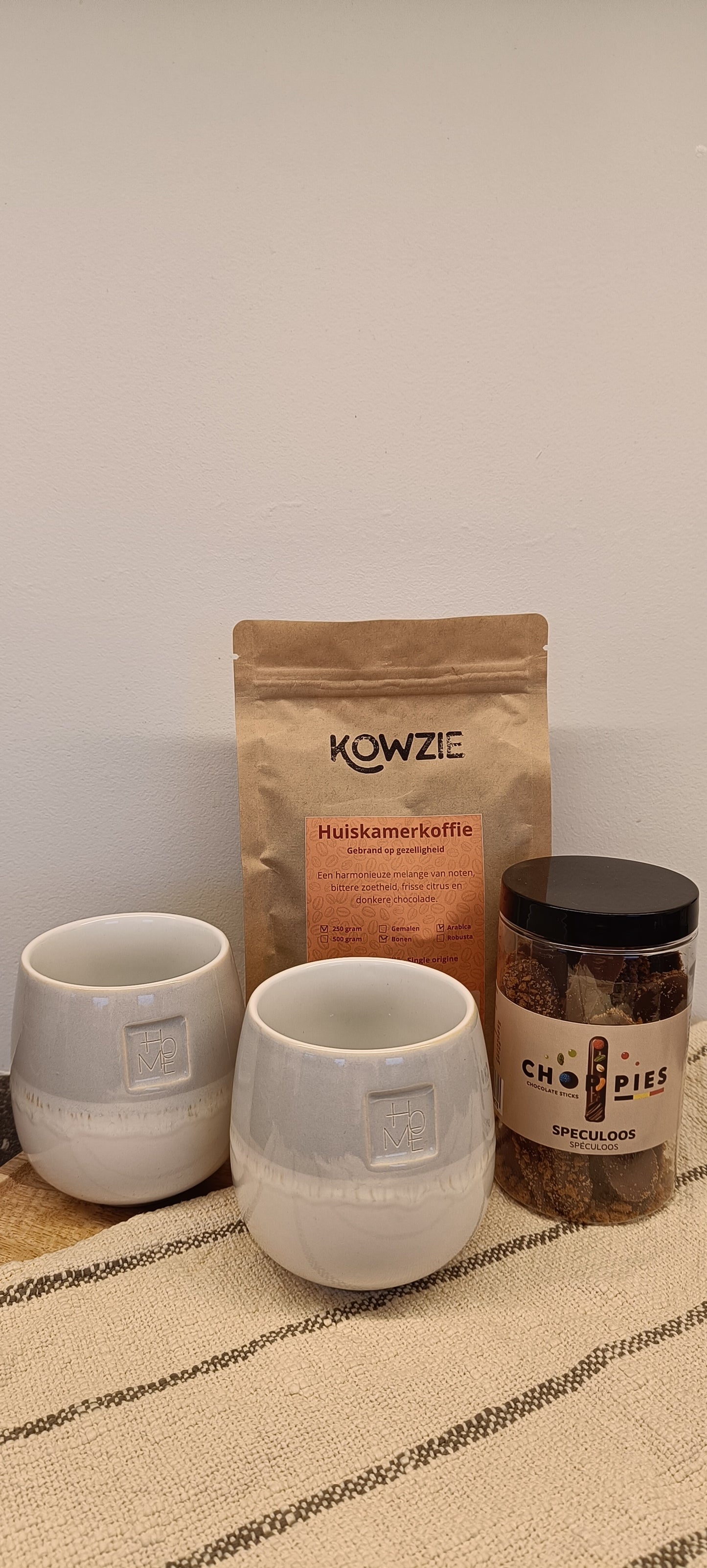 Geschenkpakket - Koffie & zoet