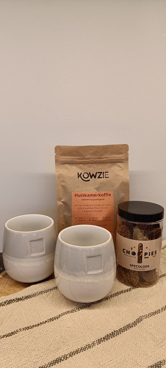 Geschenkpakket - Koffie & zoet
