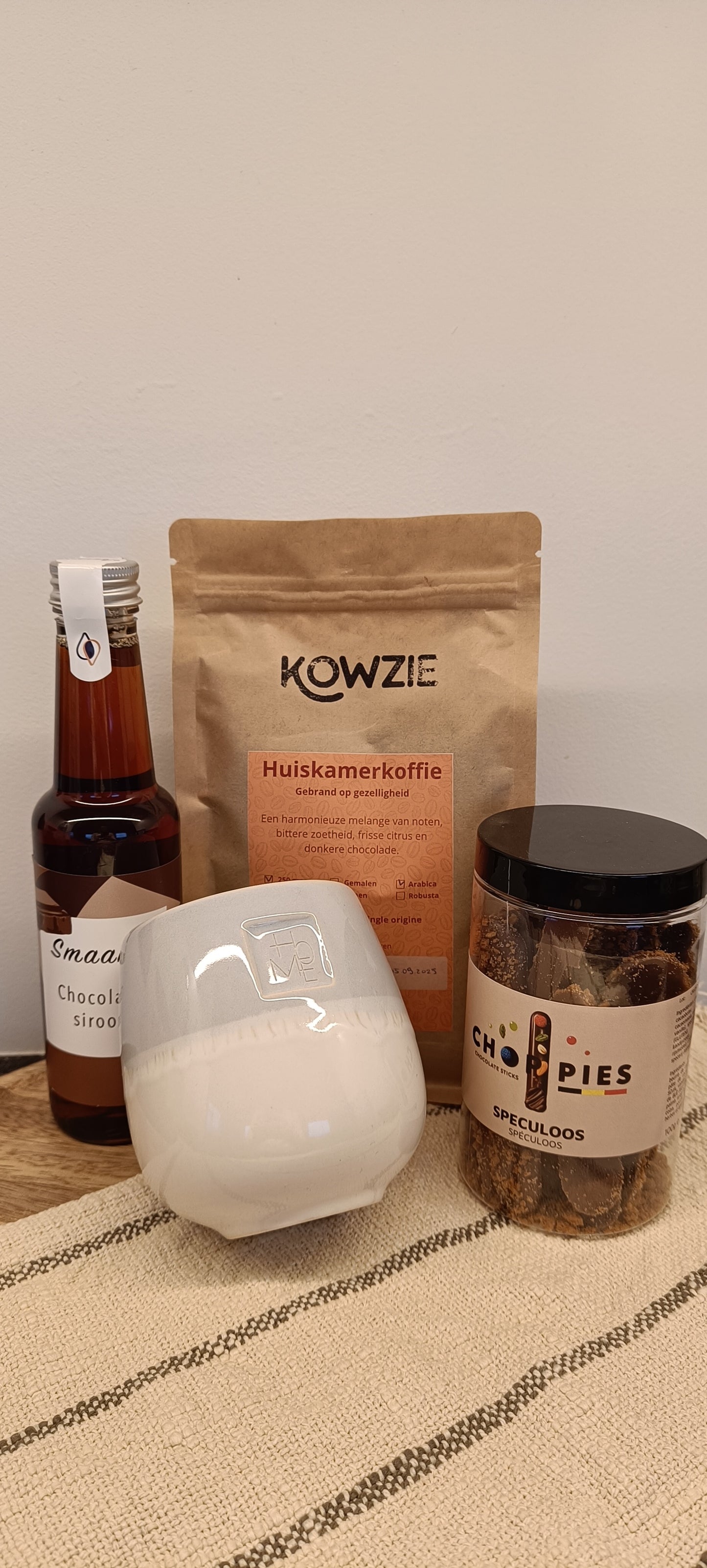 Geschenkpakket - Koffie met een smaakje (chocolade)